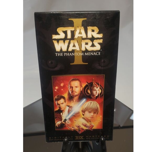 Star Wars Episode I: The Phantom Menace VHS Tape 2000 - Picture 1 of 2